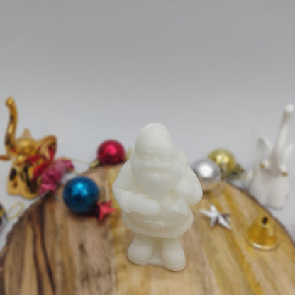 Festive Santa Decorative Candle – Symbol of Joy, Warmth & Christmas Celebrations