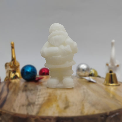 Festive Santa Decorative Candle – Symbol of Joy, Warmth & Christmas Celebrations