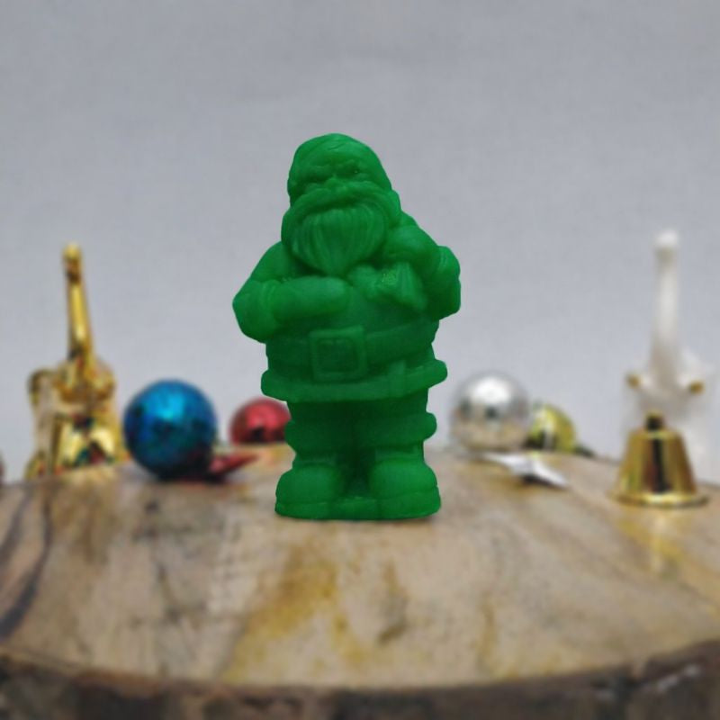 Festive Santa Decorative Candle – Symbol of Joy, Warmth & Christmas Celebrations