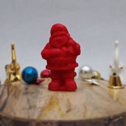 Festive Santa Decorative Candle – Symbol of Joy, Warmth & Christmas Celebrations