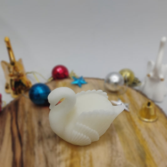 Sacred Swan Decorative Candle – Symbol of Peace, Love & Elegant Living